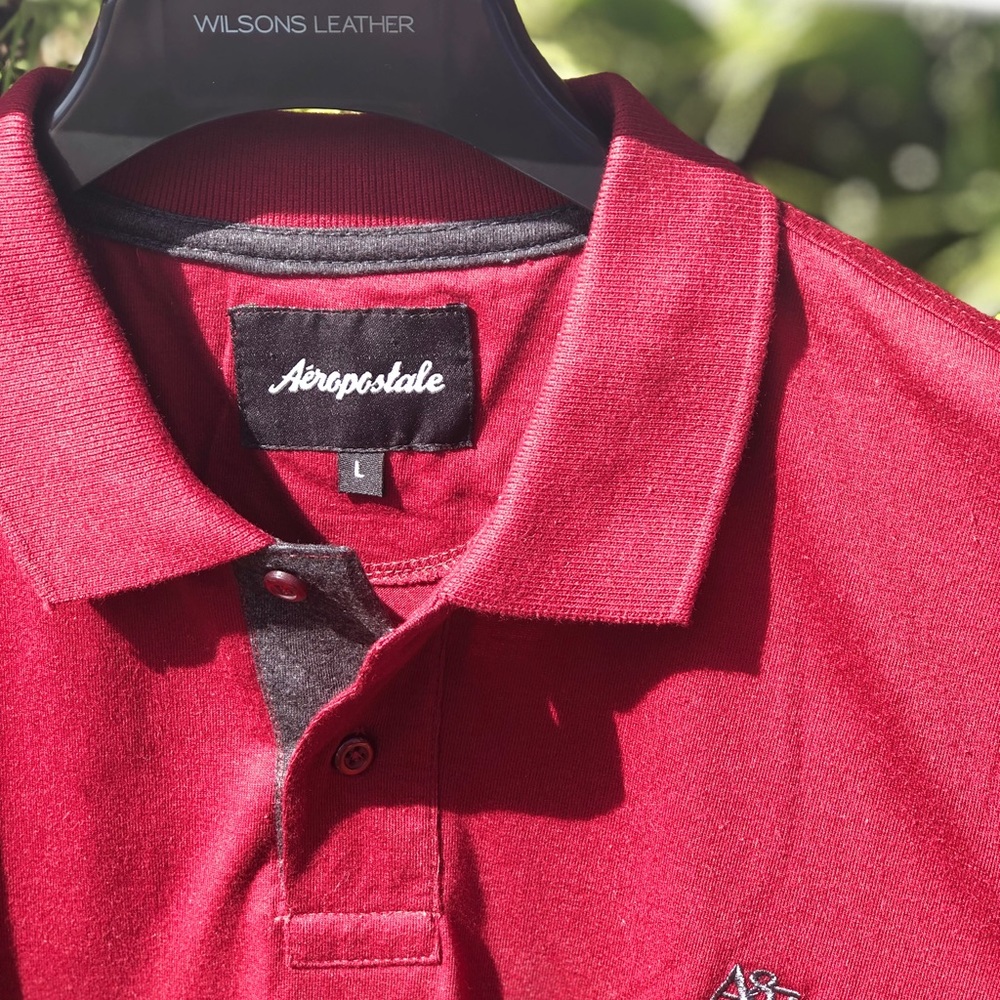 NWT 50% OFF | Burgundy/red Aeropostale polo shirts